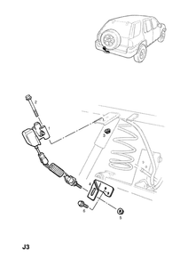 Bremskraftregler Bremsventil ALB Opel Frontera B