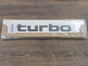 "TURBO" Aufkleber Toyota Land Cruiser 80 Decal Sticker 75994-60080